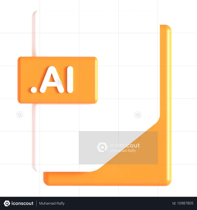 Extensión ia  3D Icon