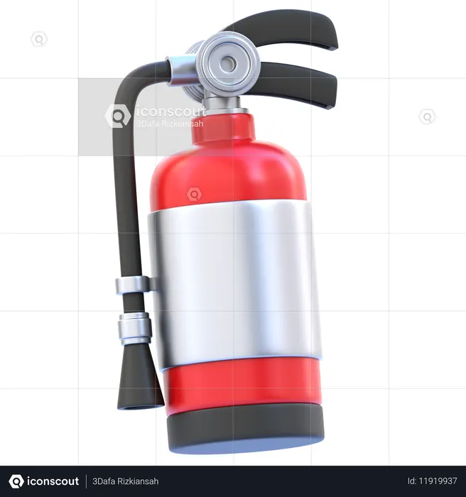 Extincteur d'incendie  3D Icon