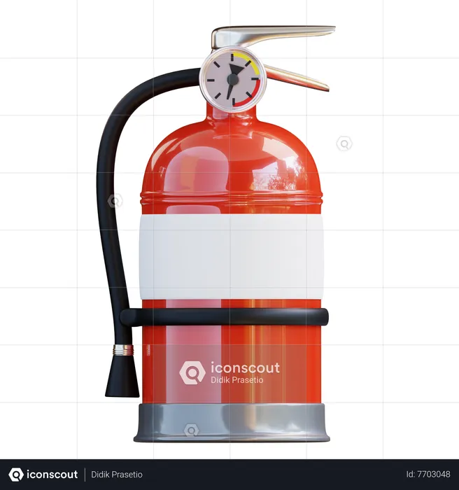 Extincteur d'incendie  3D Icon