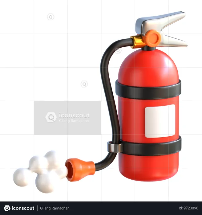 Extintor de incendios  3D Icon