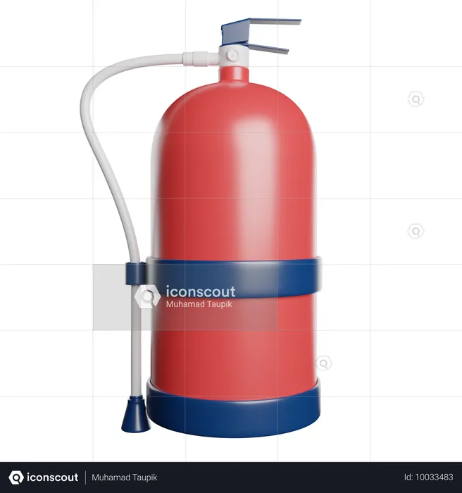 Extintor de incêndio  3D Icon