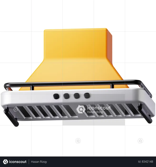 Extrator de capô  3D Icon