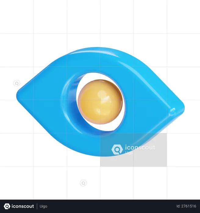 Eye  3D Illustration