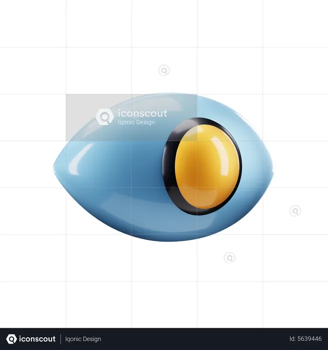 Eye  3D Icon