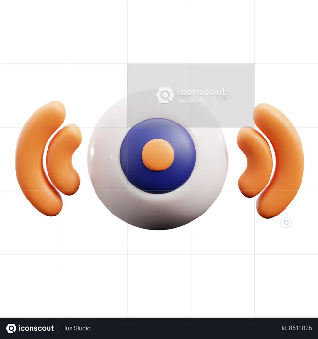 Eye  3D Icon