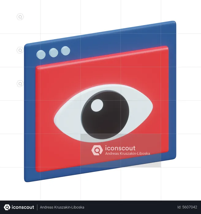 Eye  3D Icon