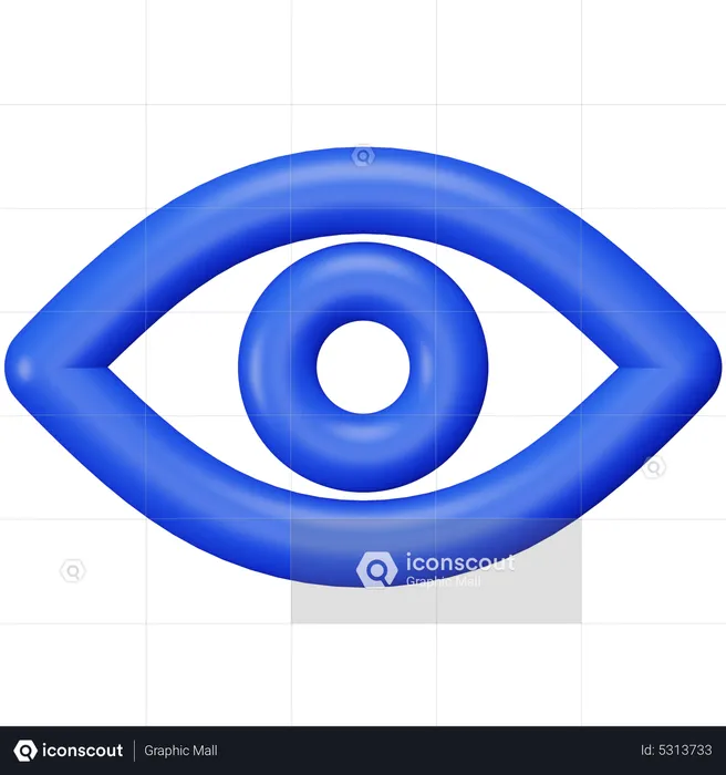 Eye  3D Icon