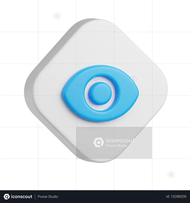 Eye  3D Icon