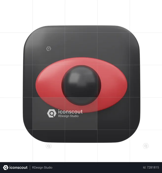 Eye  3D Icon