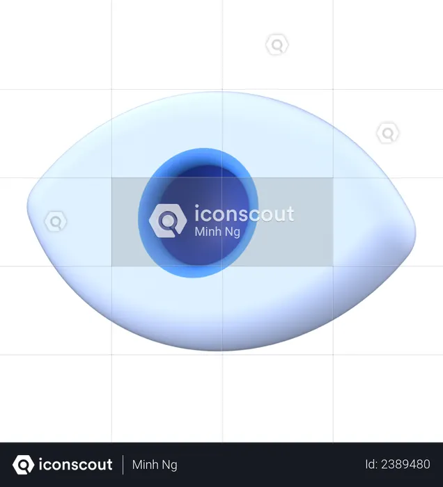 Eye  3D Icon