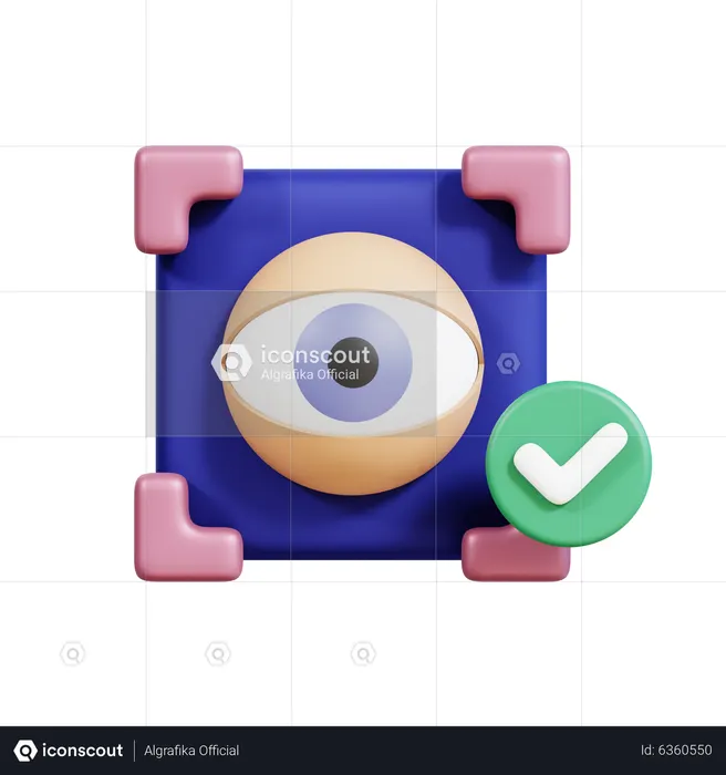 Eye  3D Icon