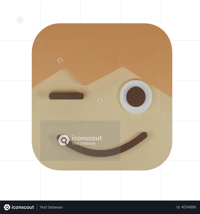 Eye Blink Emoji Emoji 3D Emoji