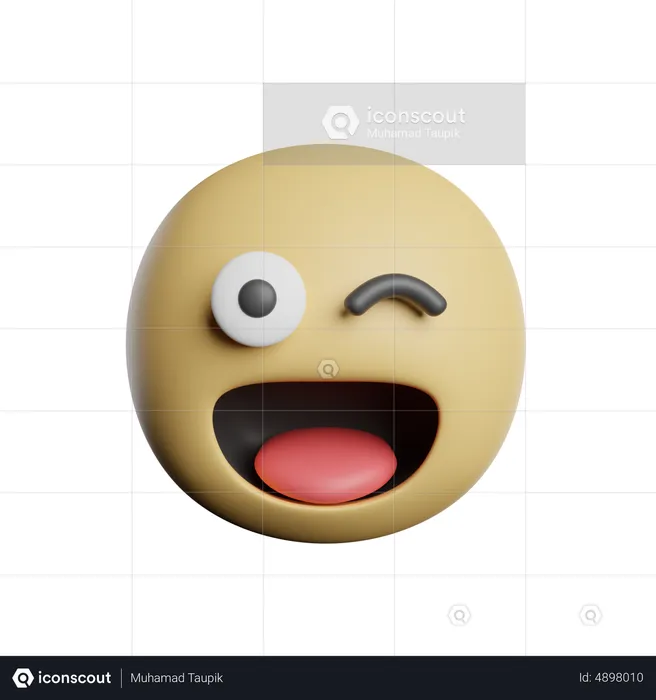 Eye Care Emoji 3D Icon