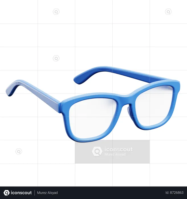 Eye Glasses  3D Icon