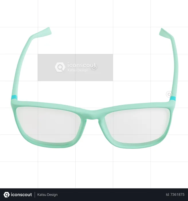 Eye Glasses  3D Icon