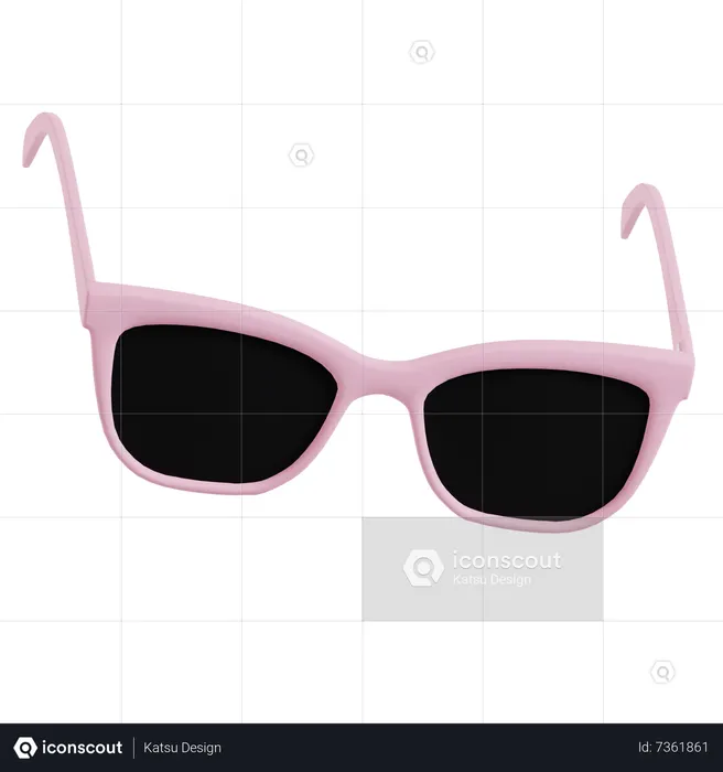 Eye Glasses  3D Icon