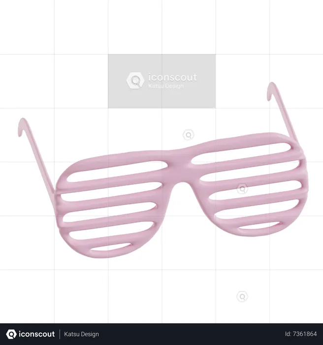 Eye Glasses  3D Icon