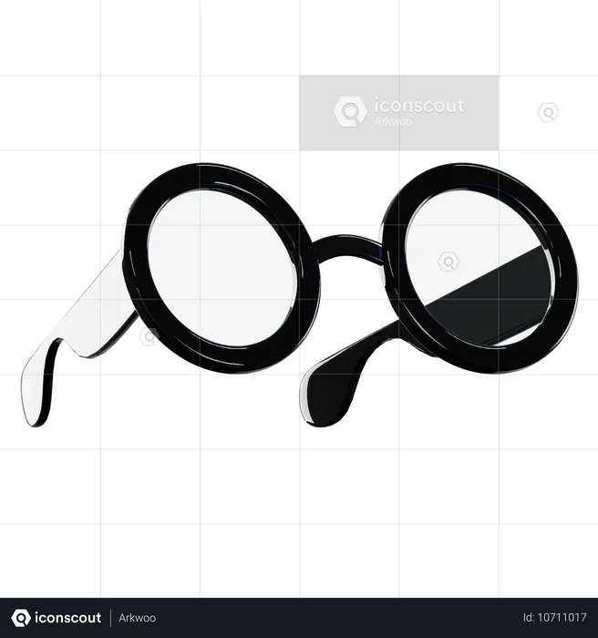 Eye Glasses  3D Icon