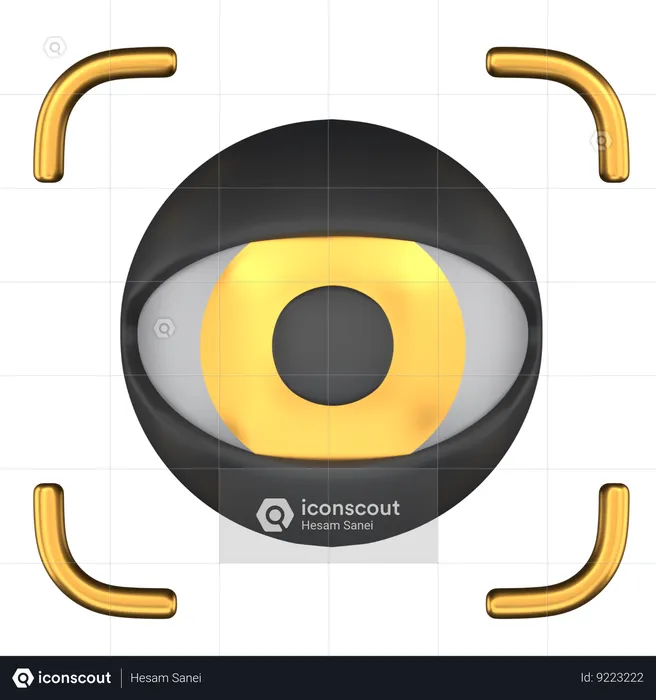 Eyeball  3D Icon