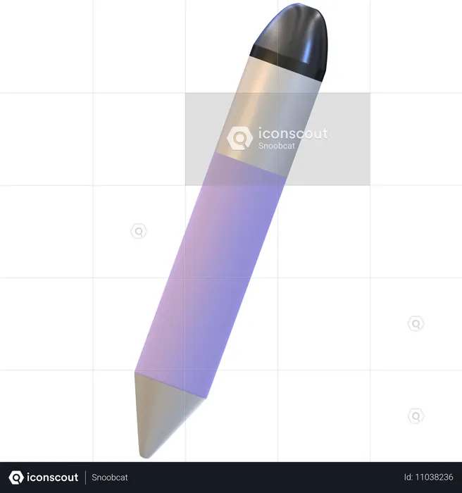Eyebrow Pencil  3D Icon