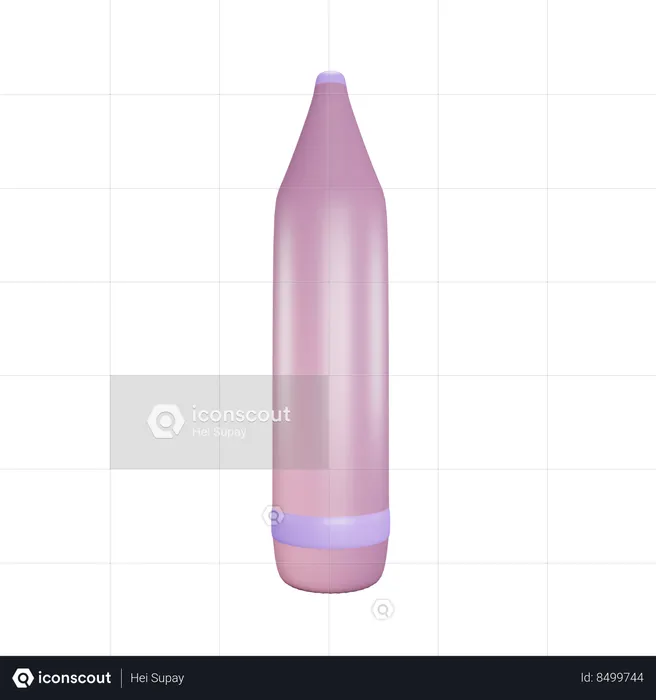 Eyebrow Pencil  3D Icon