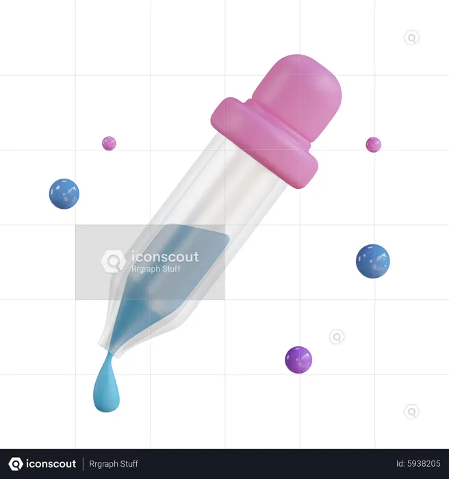 Eyedropper  3D Icon