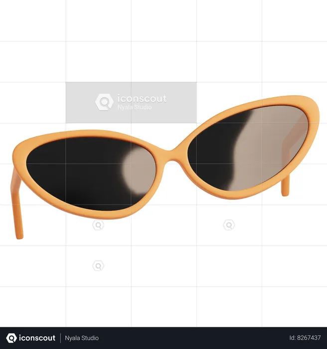 Eyeglass  3D Icon