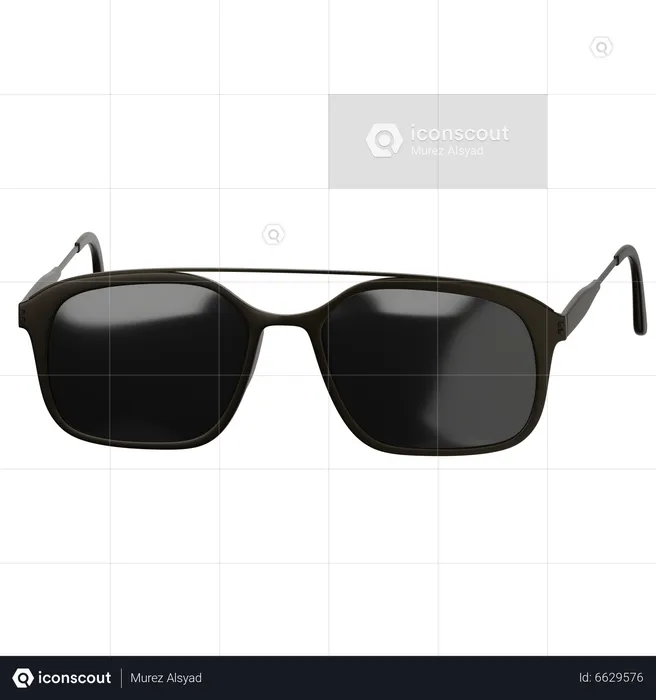 Eyeglasses  3D Icon