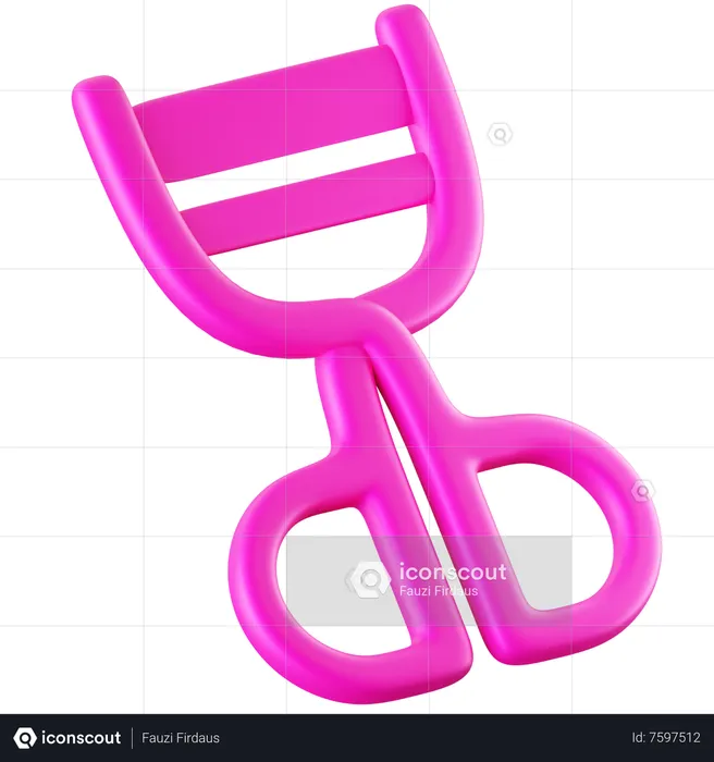 Eyelash Curler  3D Icon