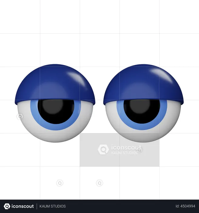 Eyes  3D Illustration