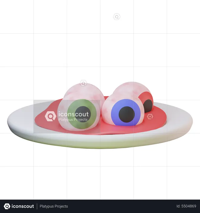 Eyes Soup  3D Icon