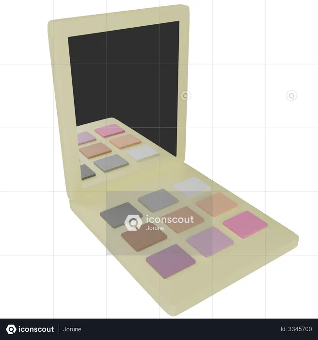 Eyeshadows  3D Illustration