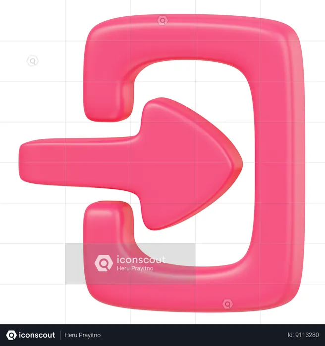 Conecte-se  3D Icon