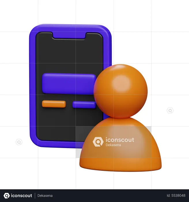 Conecte-se  3D Icon