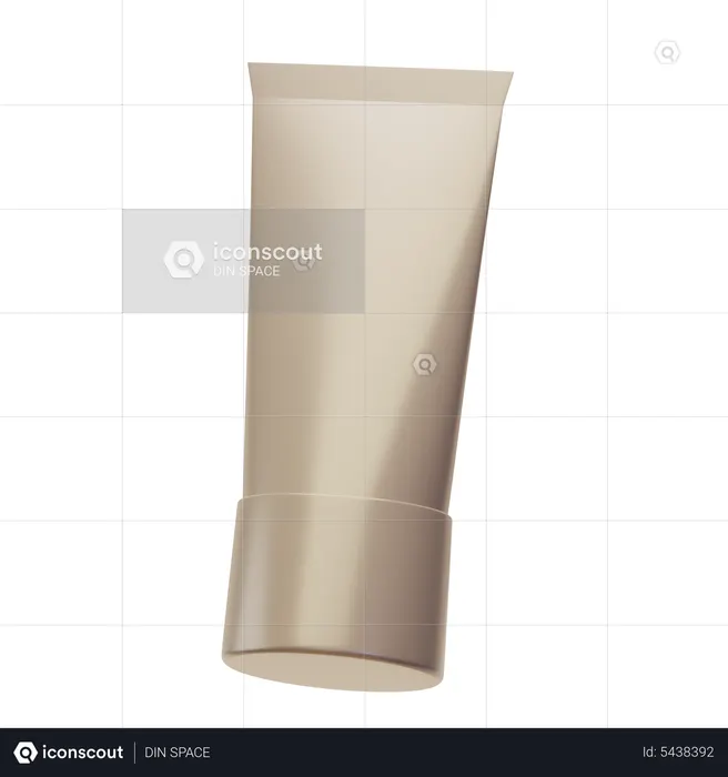 Face Cream  3D Icon