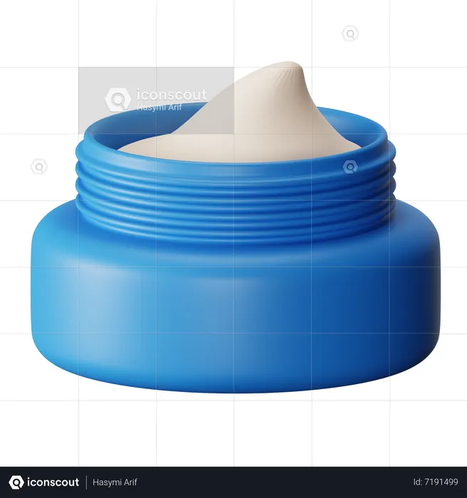 Face Cream  3D Icon