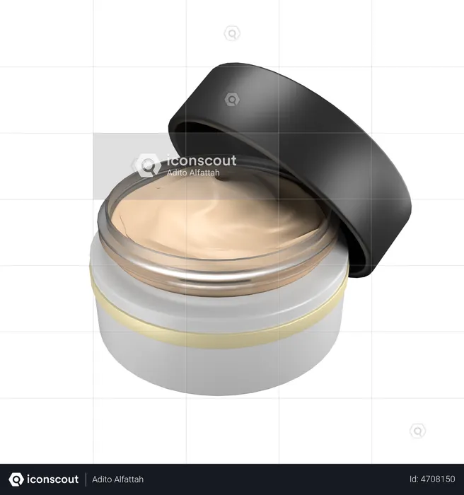 Face Cream  3D Illustration