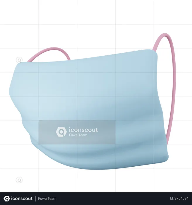 Face Mask  3D Icon