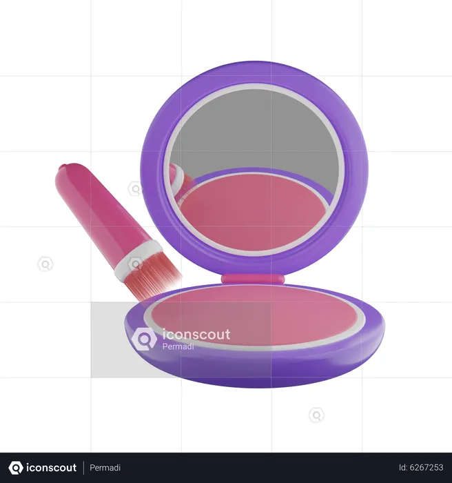 Face Powder  3D Icon