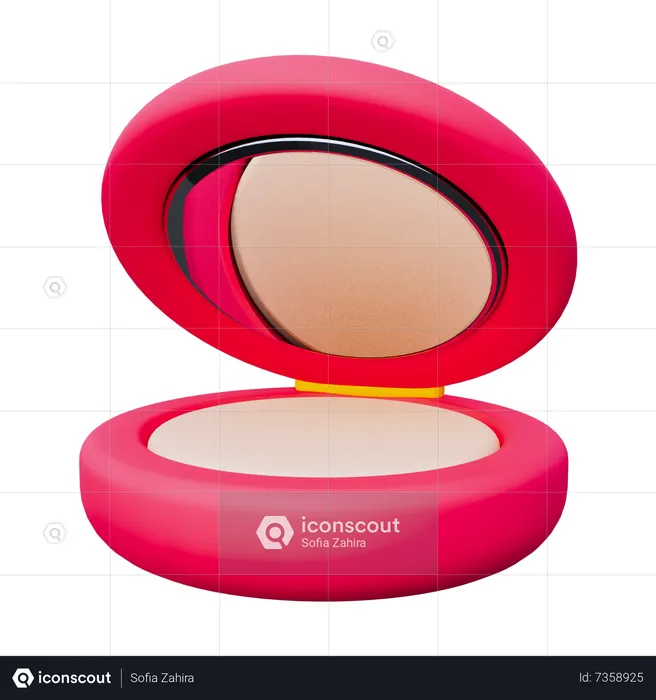 Face Powder  3D Icon