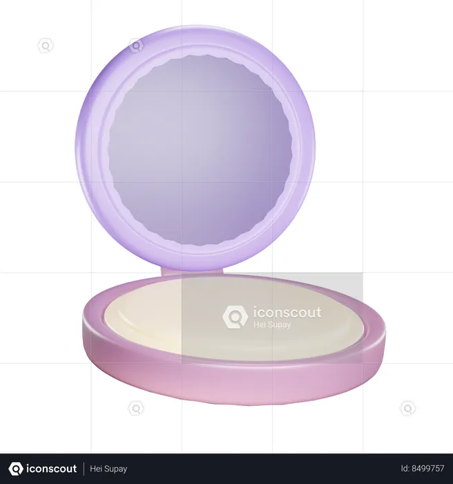 Face Powder  3D Icon