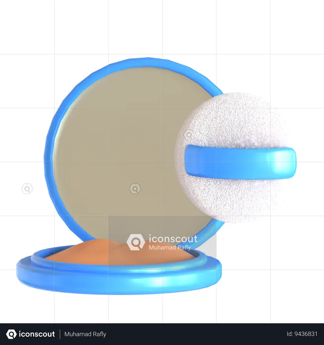 Face Powder  3D Icon