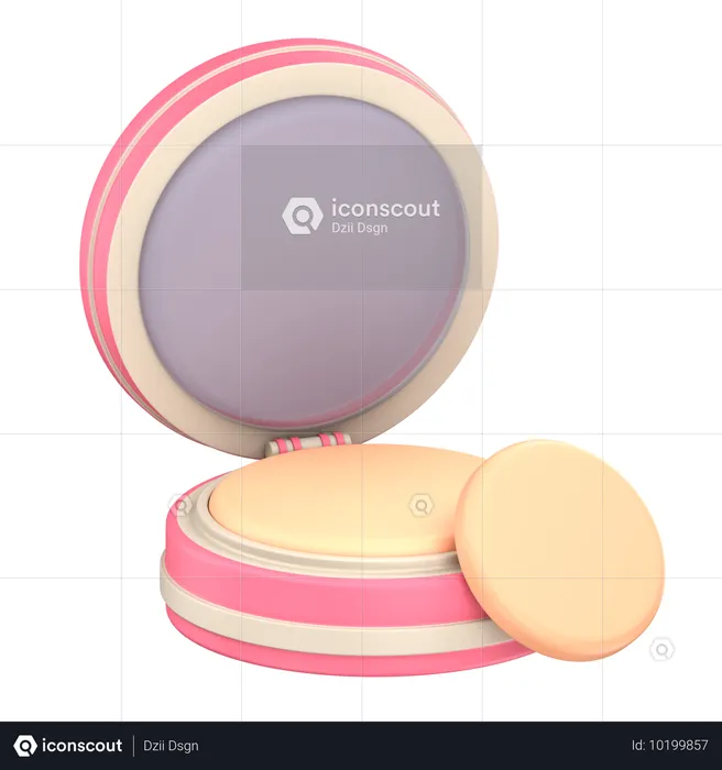 Face powder  3D Icon