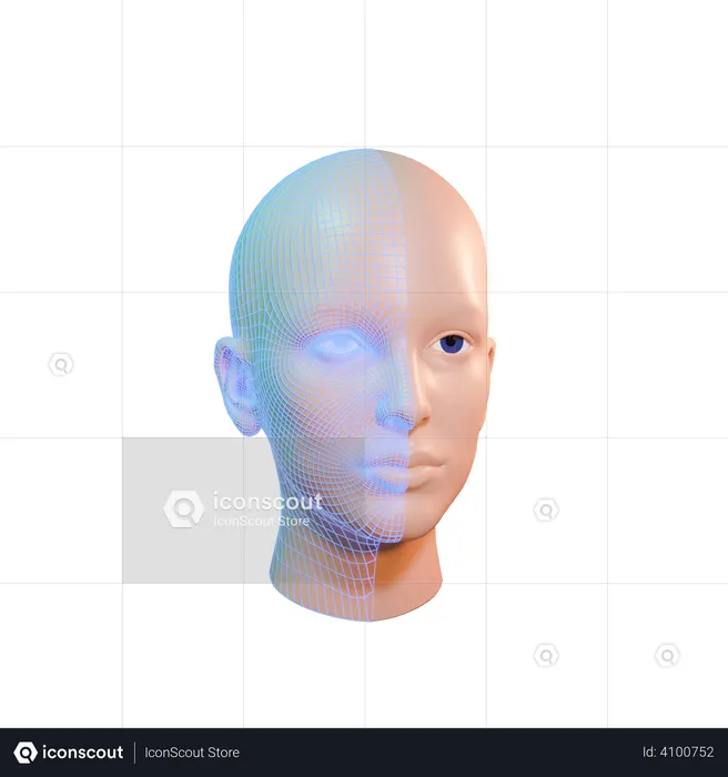 6,205 3D Face Id Scan Illustrations - Free in PNG, BLEND, GLTF - IconScout