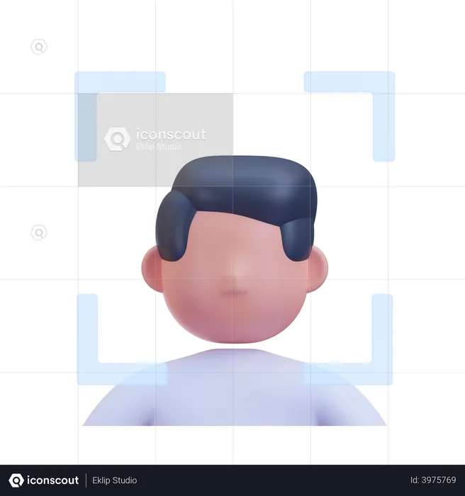 6,205 3D Face Id Scan Illustrations - Free in PNG, BLEND, GLTF - IconScout