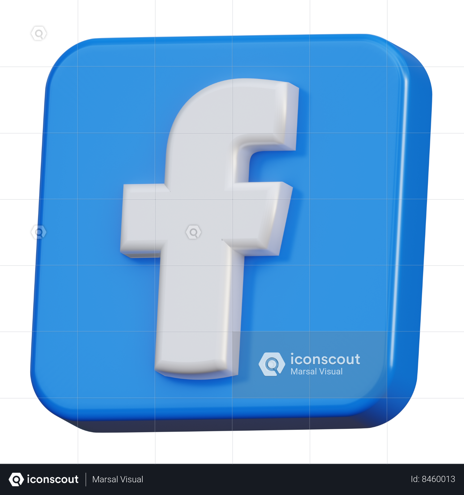 Download Abstract 3d illustration of facebook logo vector design |  CorelDraw Design (Download Free CDR, Vector, Stock Images, Tutorials, Tips  & Tricks)