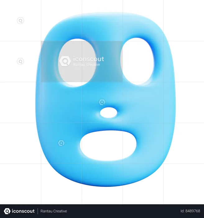 Facial mask  3D Icon