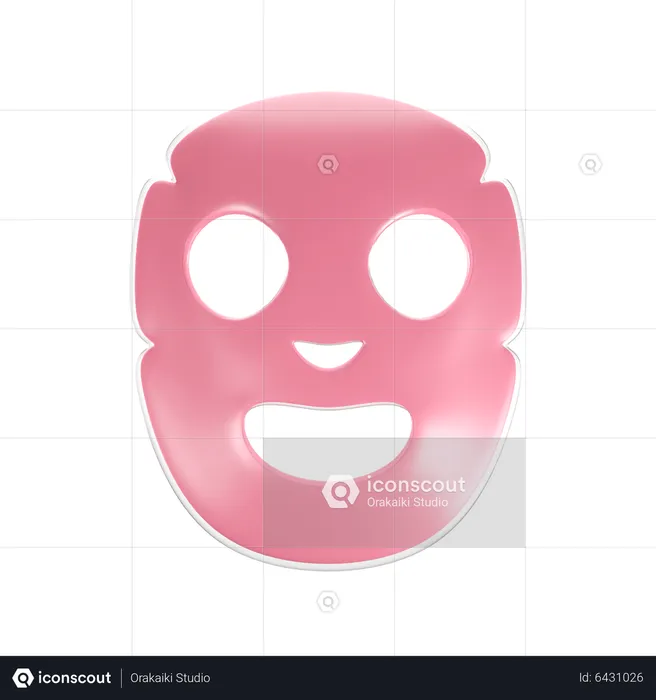 Facial Mask  3D Icon