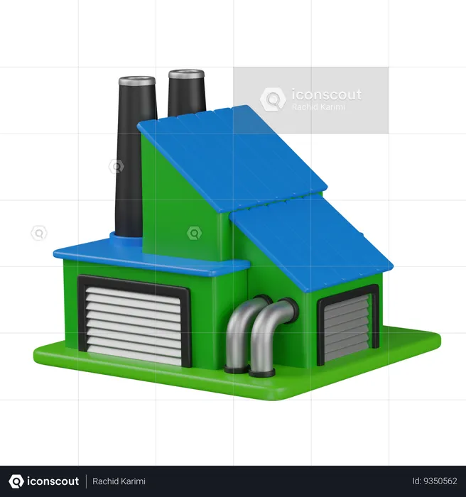 FACTORY  3D Icon