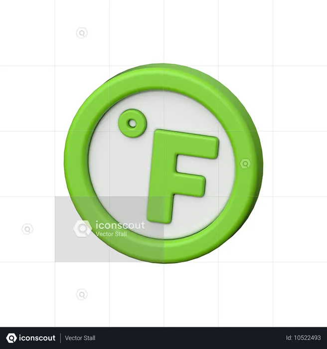 Fahrenheit  3D Icon